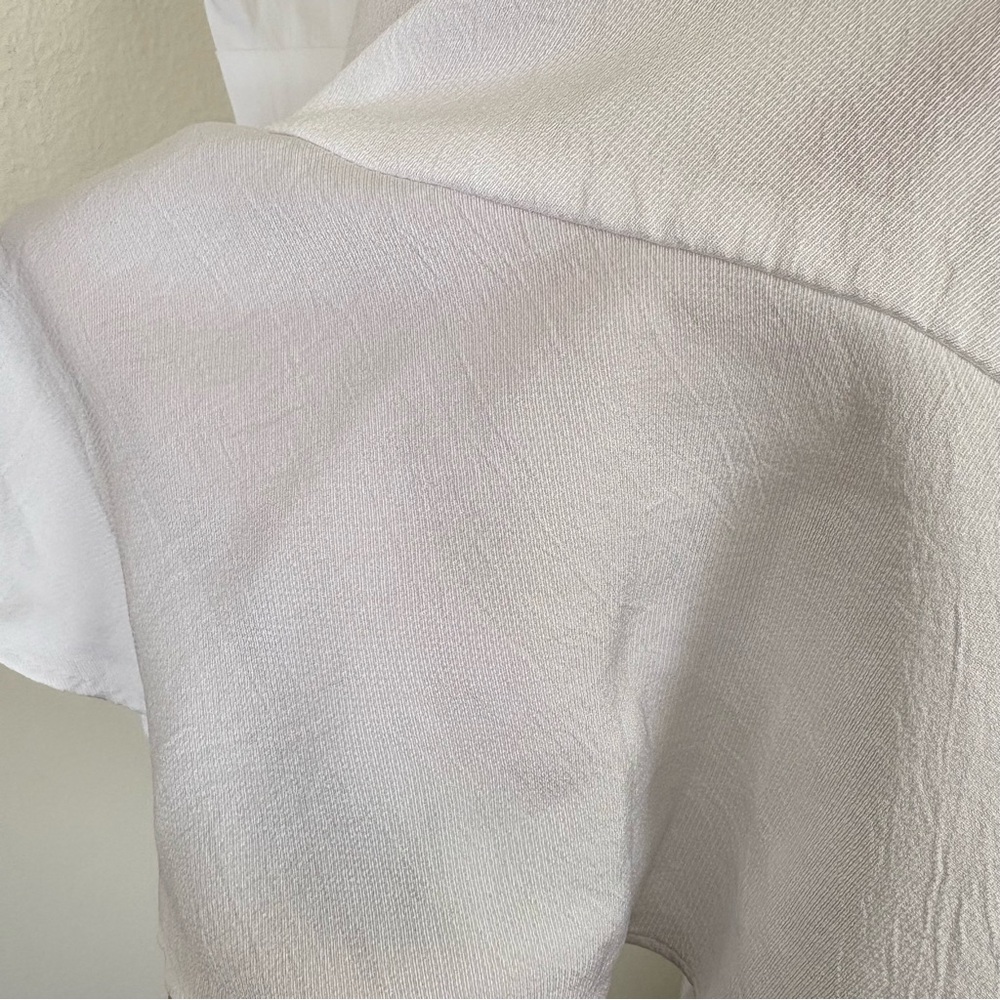 Express White Polyester Garment - image 8